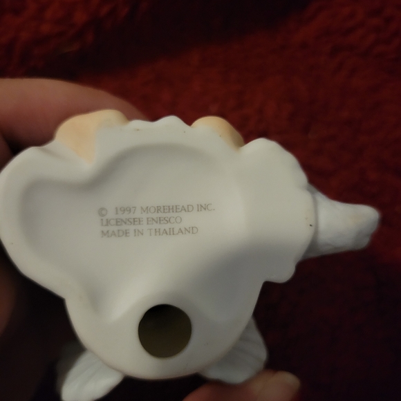 👵Looks new VINTAGE PRECIOUS MOMENTS ANGEL AND SEAL - Picture 4 of 5